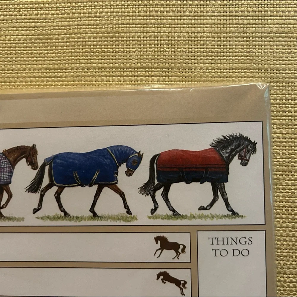 Equestrian Weekly Planner - Multicolor